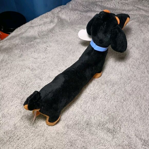 TY Beanie Baby 12” Medium "Buddy" Dachshund Dog Secret Life of Pets Plush NWT - Picture 12 of 16